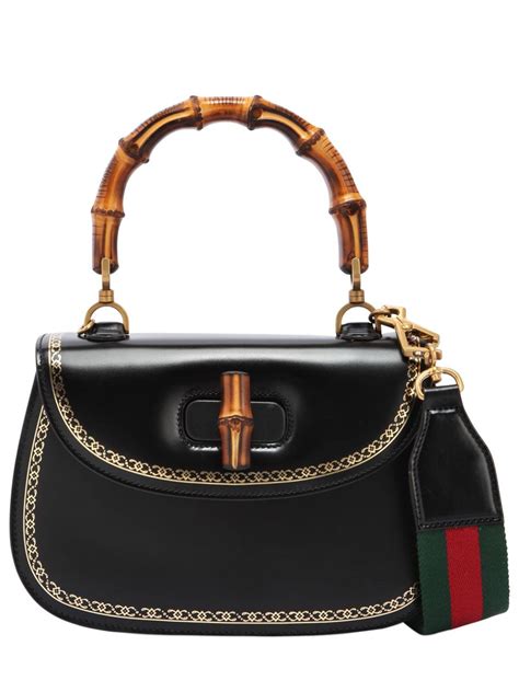 banderole gucci|gucci bamboo top handle bag.